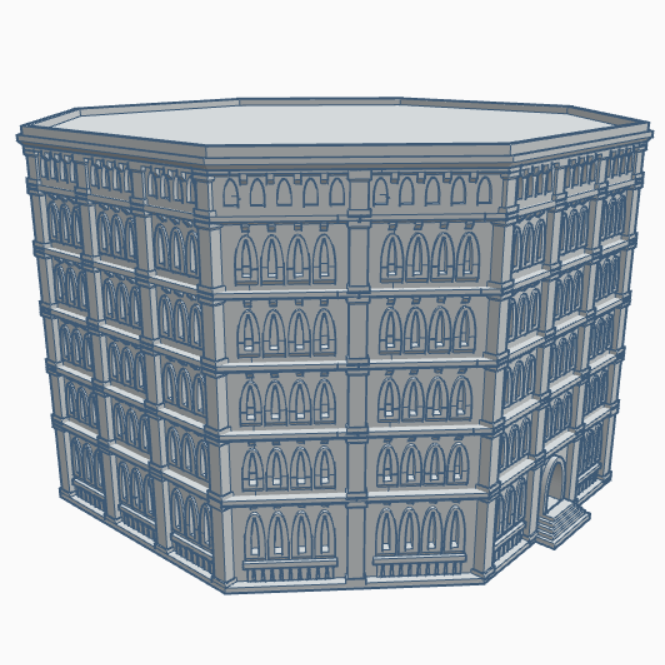 Gothic Building 136 GD136